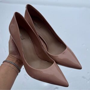 ALDO Elegant Nude Pointed-Toe Heels